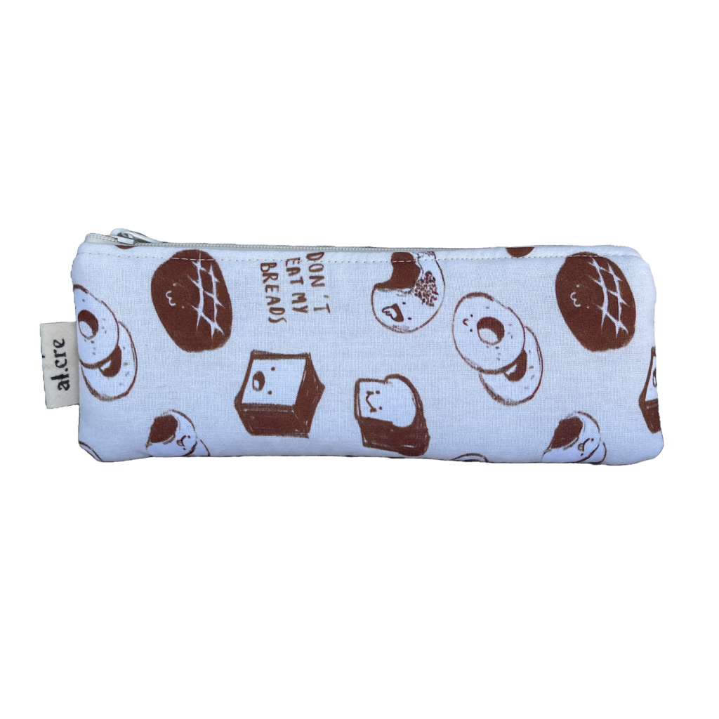 bread and teddies pencil case