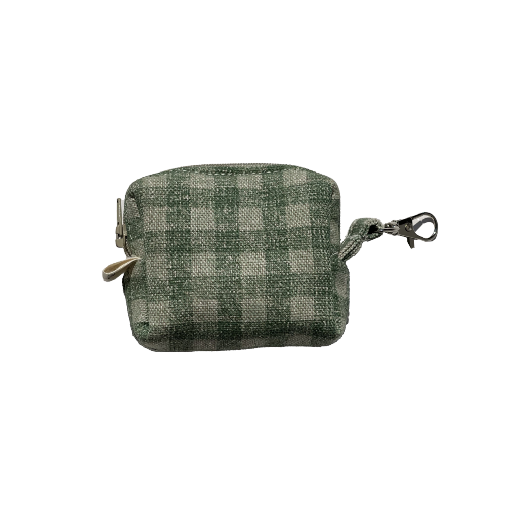 fall green picnic tiny pouch
