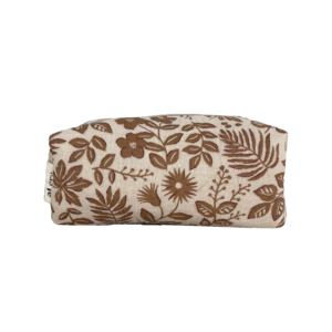 fall leaves small makeup bag