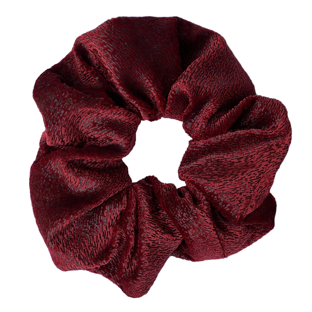 red velvet XL scrunchie