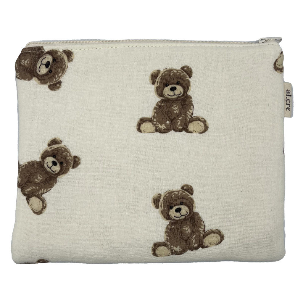 big teddies maxi puffy pouch