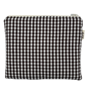 brown picnic maxi puffy pouch