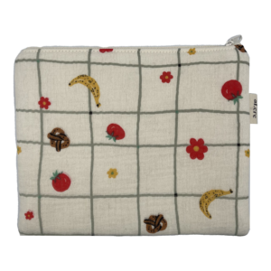 sunday picnic maxi puffy pouch