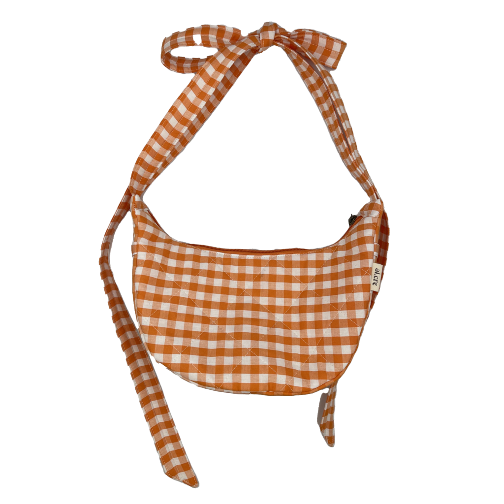 orange picnic banana bag