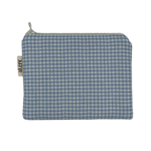 light blue picnic medium pouch