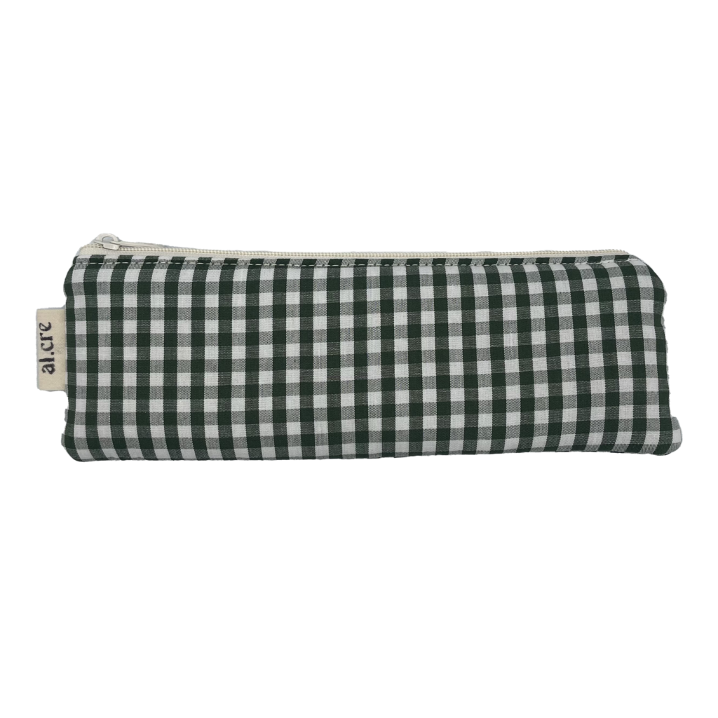green picnic pencil case