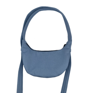light denim banana bag