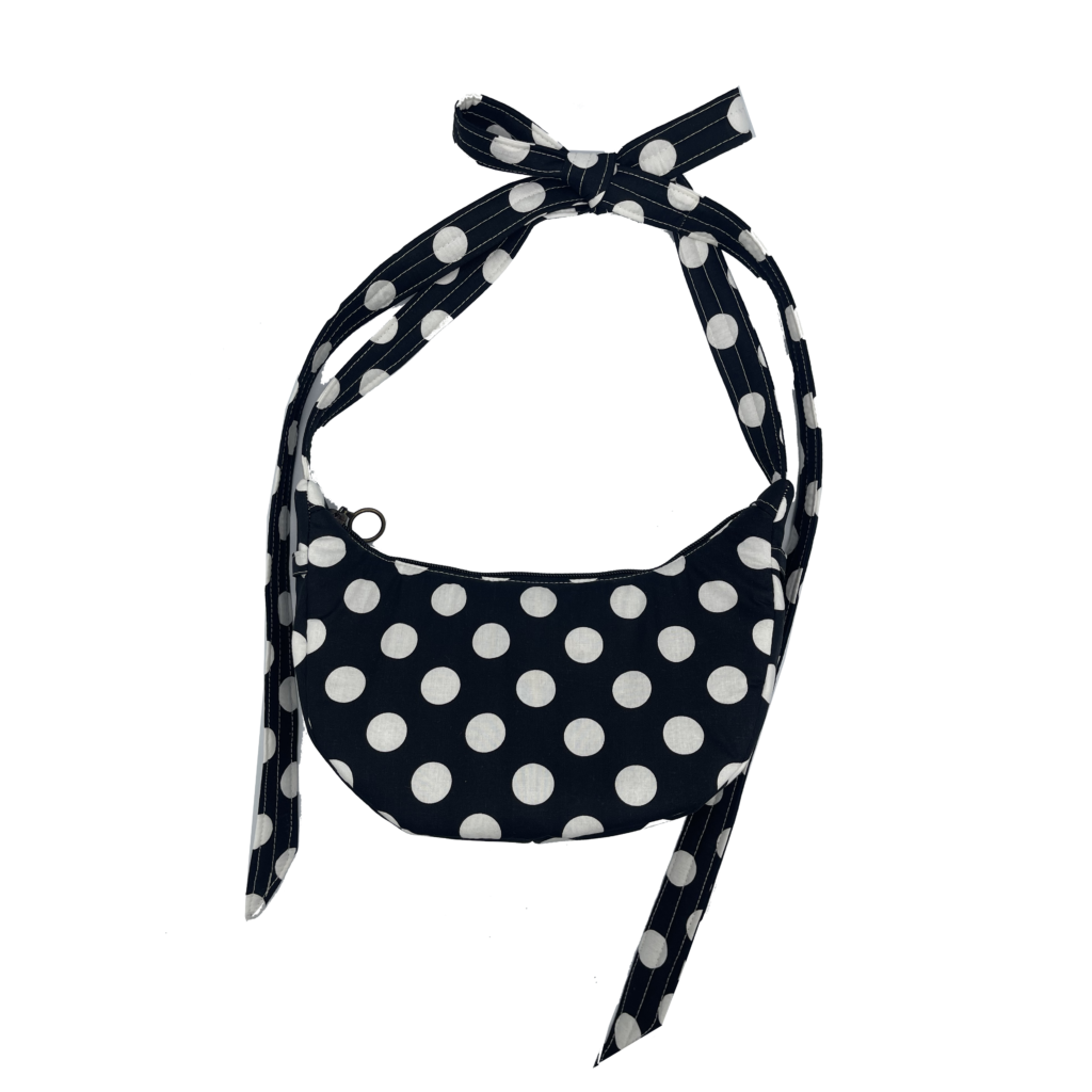 polka dots banana bag