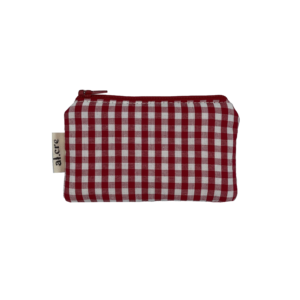 red picnic small wallet