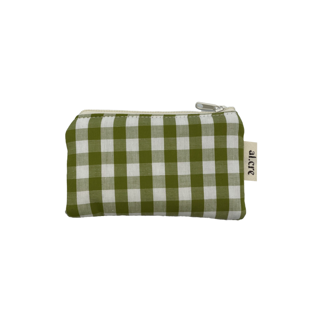 light green picnic small wallet