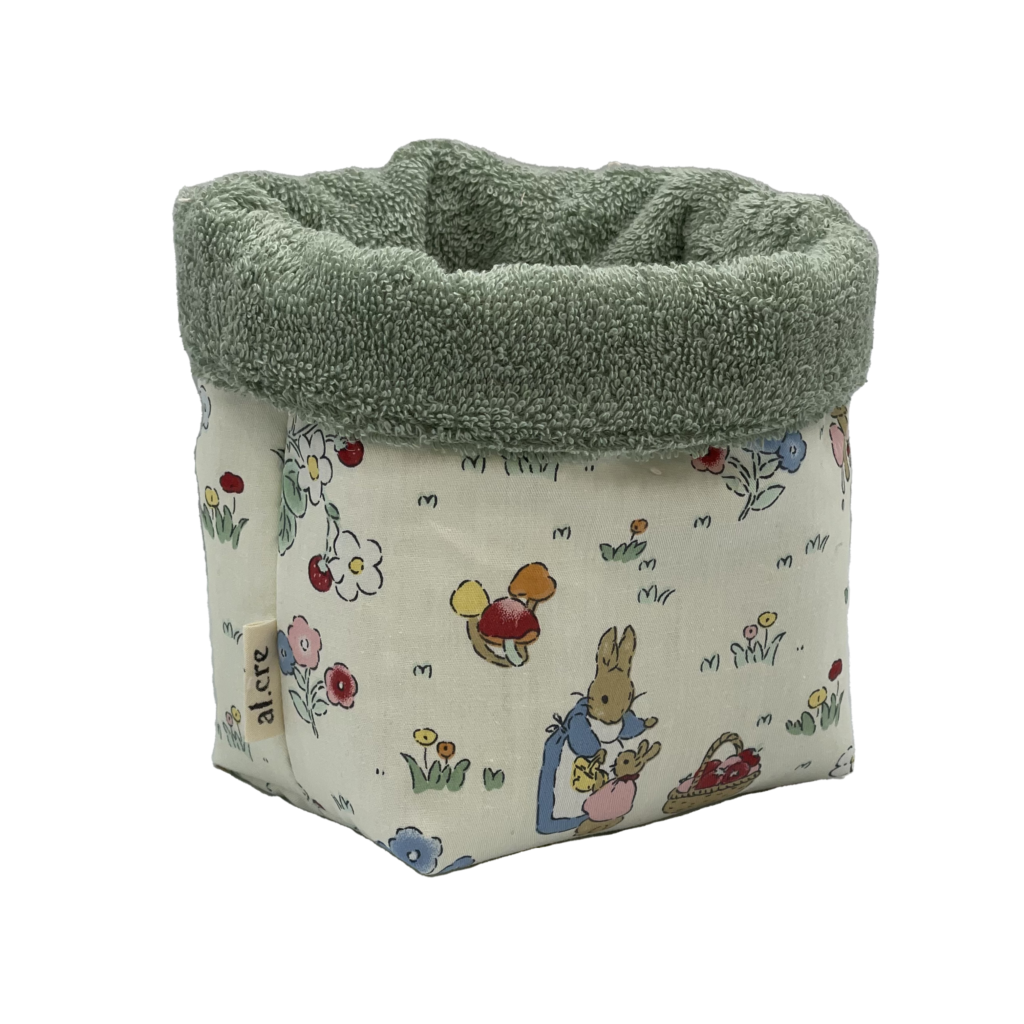 mushrooms and bunnies beauty bucket