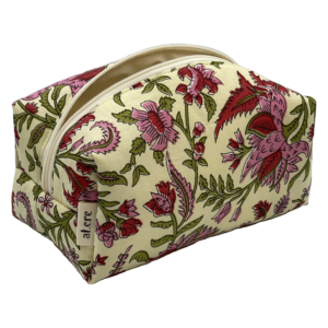 spring bloom maxi makeup bag