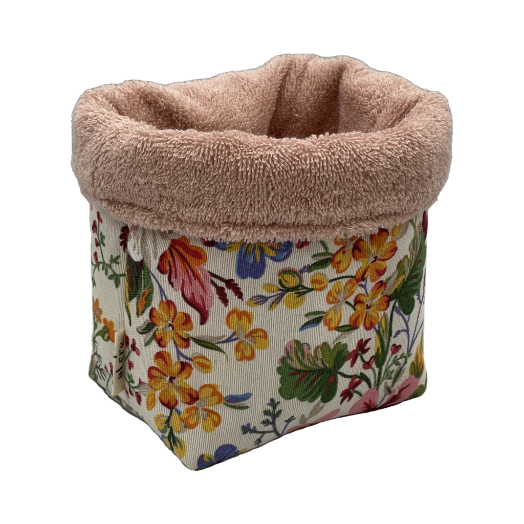 spring floral beauty bucket