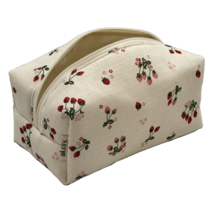 strawberry fields maxi makeup bag