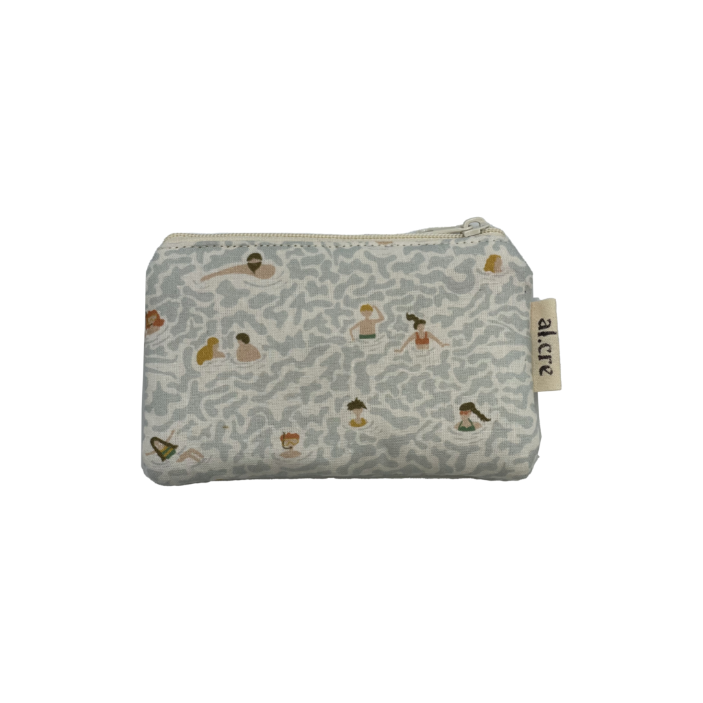 swimming people small wallet