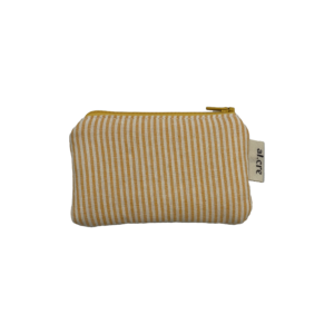 yellow stripes small wallet