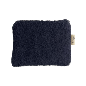 navy towel medium pouch