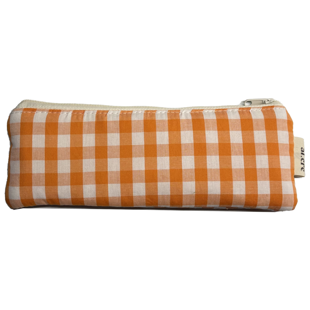 orange picnic pencil case