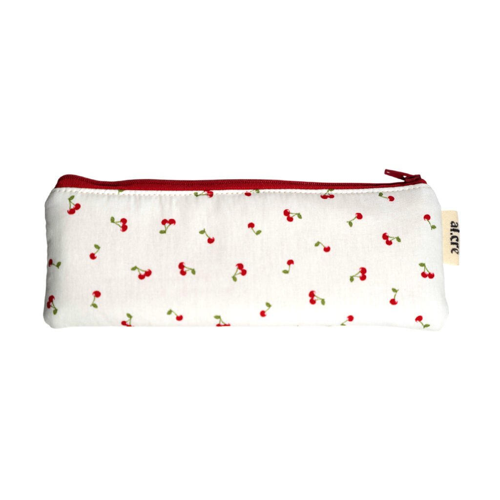tiny cherries pencil case
