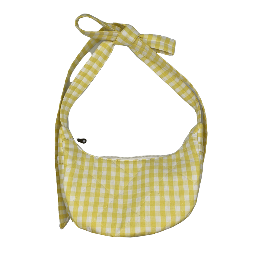 yellow picnic banana bag