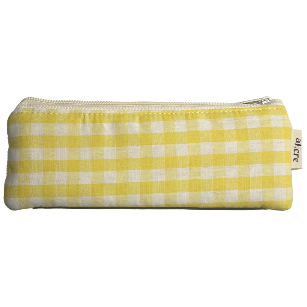 yellow picnic pencil case