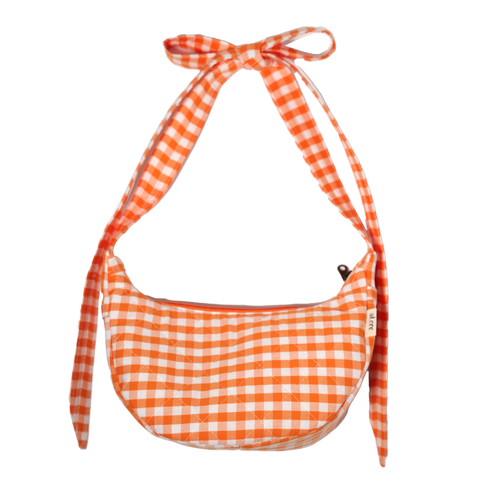 orange picnic banana bag
