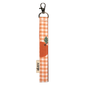 picnic oranges wrist keychain