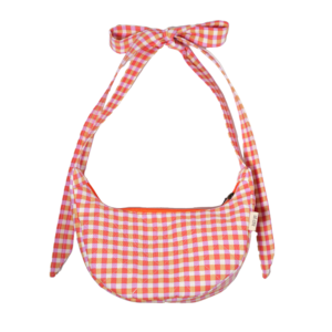 pink and orange picnic banana bag