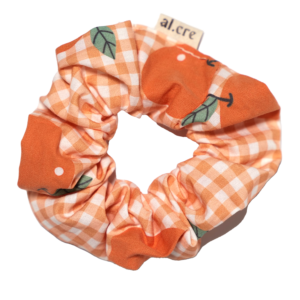 picnic oranges scrunchie