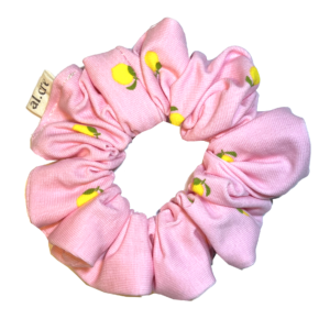 pink lemons scrunchie