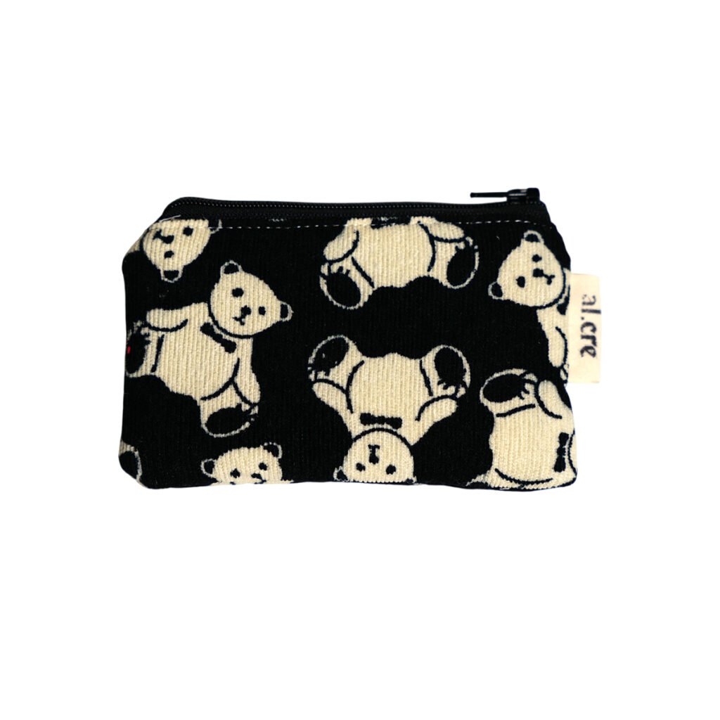 black teddies small wallet