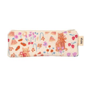 yellow cats pencil case